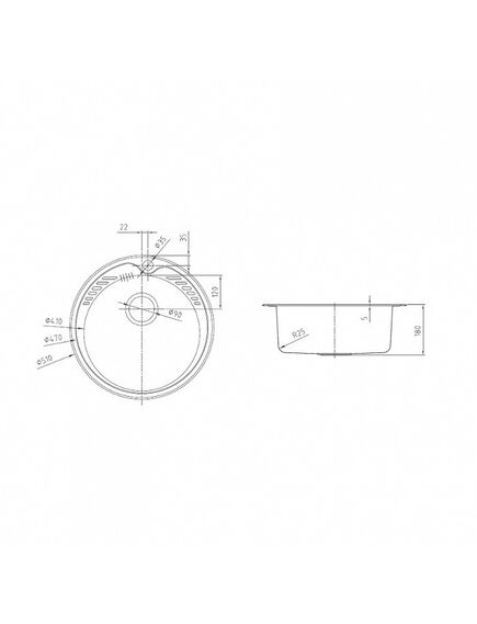 Купить Кухонная мойка IDDIS Suno 51 SUN51S0i77 Сатин (sun51s0i77k) по цене 8390 руб., в Санкт-Петебруге в интернет магазине 100-Систем, а также дургие товары IDDIS из раздела Врезные мойки и Кухонные мойки