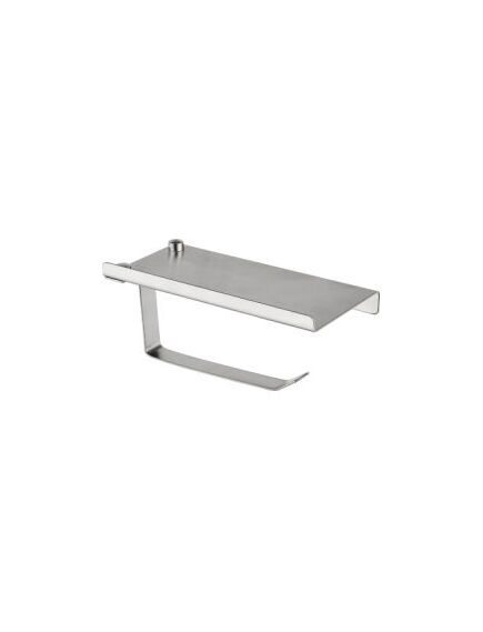 Купить Бумагодержатель с полкой для моб.телефона, нерж.сталь (a205a) по цене 417 руб., в Санкт-Петебруге в интернет магазине 100-Систем, а также дургие товары Accoona из раздела Держатели туалетной бумаги и Держатели туалетной бумаги и освежителей воздуха