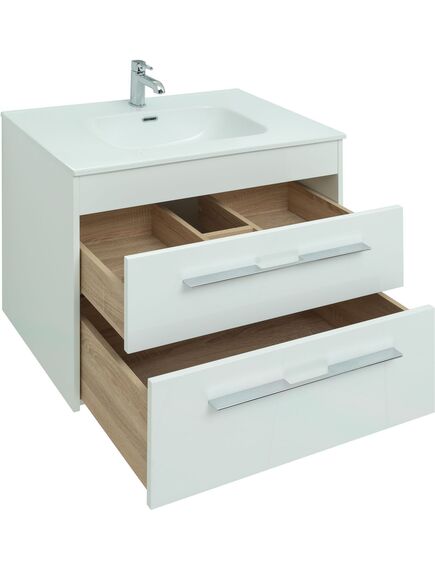 Купить Тумба под раковину Aquanet Августа 80 (Flat) белый (00277508) по цене 27354 руб., в Санкт-Петебруге в интернет магазине 100-Систем, а также дургие товары AQUANET из раздела Тумбы под раковину и Мебель для ванной комнаты