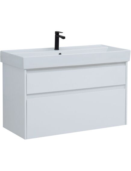 Купить Тумба под раковину Aquanet Nova Lite 100 белый (2 ящика) (00242581) по цене 29583 руб., в Санкт-Петебруге в интернет магазине 100-Систем, а также дургие товары AQUANET из раздела Тумбы под раковину и Мебель для ванной комнаты