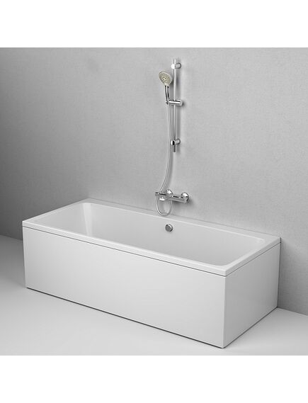 Купить Фронтальная панель для ванны AM.PM Func 180 W84A-180-080W-P Белая (w84a-180-080w-p) по цене 8790 руб., в Санкт-Петебруге в интернет магазине 100-Систем, а также дургие товары AM.PM из раздела Панель фронтальная (передняя) и Комплектующие для ванн