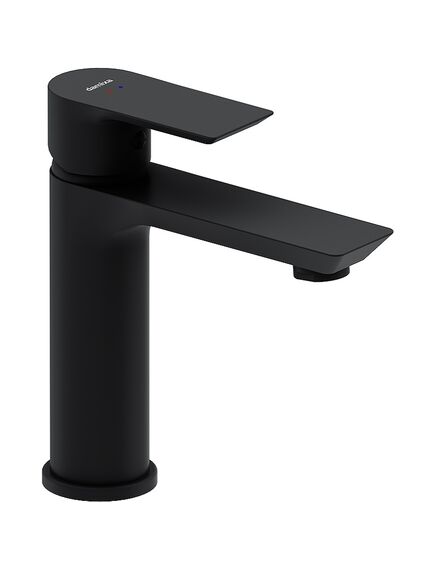 Купить Смеситель для раковины Damixa Apollo 470210300 черный (470210300) по цене 7490 руб., в Санкт-Петебруге в интернет магазине 100-Систем, а также дургие товары DAMIXA из раздела Рычажные смесители и Смесители для раковины