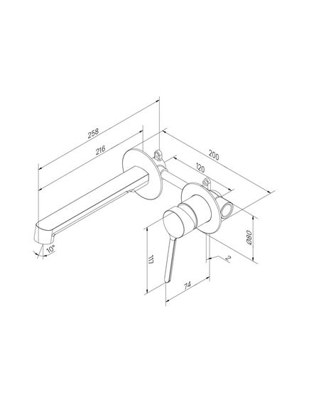 Купить Смеситель для раковины IDDIS Odda ODDWT00i65 белый (oddwt00i65) по цене 12000 руб., в Санкт-Петебруге в интернет магазине 100-Систем, а также дургие товары IDDIS из раздела Встраиваемые настенные смесители для раковины и Смесители для раковины