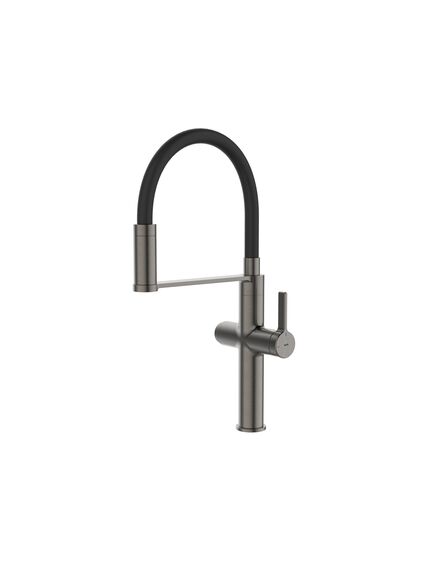 Купить Смеситель для кухни IDDIS Ikon IKNGMFFi05 серый (ikngmffi05) по цене 22090 руб., в Санкт-Петебруге в интернет магазине 100-Систем, а также дургие товары IDDIS из раздела Смесители с подключением фильтра и Смесители для кухни