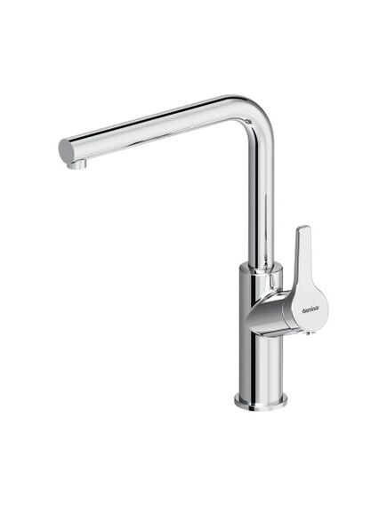 Купить Смеситель для кухни Damixa Merkur 710771000 хром (710771000) по цене 17490 руб., в Санкт-Петебруге в интернет магазине 100-Систем, а также дургие товары DAMIXA из раздела Смесители с подключением фильтра и Смесители для кухни