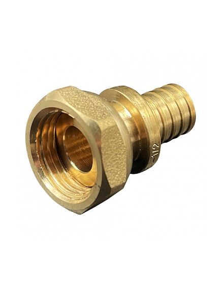 Купить Соединитель РОСТЕРМ 32х1"В с накидной гайкой, латунь, 32COUPNUT1 (32coupnut1) по цене 517 руб., в Санкт-Петебруге в интернет магазине 100-Систем, а также дургие товары РОСТерм из раздела Фитинги для труб из сшитого полиэтилена РОСТерм 32 и Трубы и фитинги из сшитого полиэтилена РОСТерм