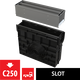 Купить ALCA PLAST Пескоуловитель для дренажного каналаAVZ101-R323 с щелевой симметричной надставкой из нержавеющей ста (avz101r-r323r) по цене 51755.6 руб., в Санкт-Петебруге в интернет магазине 100-Систем, а также дургие товары AlcaPlast из раздела Комплектующие и Душевые лотки и душевые трапы