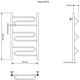 Купить Полотенцесушитель водяной Aquanet Paolo 800x500, хром (00266733) по цене 13300 руб., в Санкт-Петебруге в интернет магазине 100-Систем, а также дургие товары AQUANET из раздела Водяные полотенцесушители и Полотенцесушители