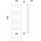 Купить Полотенцесушитель водяной Аврора с/п П20 500х1000 (4670078529442) по цене 31650 руб., в Санкт-Петебруге в интернет магазине 100-Систем, а также дургие товары TERMINUS из раздела Водяные полотенцесушители и Полотенцесушители