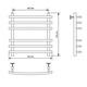 Купить Псш Mirage б/п (в.р.1/2") 60/50 (к-1, Черный муар.) INDIGO (lmw60-50br) по цене 19397 руб., в Санкт-Петебруге в интернет магазине 100-Систем, а также дургие товары INDIGO из раздела Водяные полотенцесушители и Полотенцесушители