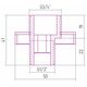 Купить Отражатель Сунержа TUBE с эксцентриком (31-1507-0000) по цене 870 руб., в Санкт-Петебруге в интернет магазине 100-Систем, а также дургие товары Сунержа из раздела Комплектующие и Полотенцесушители