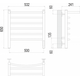 Купить Полотенцесушитель электрический Классик с/п П6 500х650 электро (4670078531391) по цене 15550 руб., в Санкт-Петебруге в интернет магазине 100-Систем, а также дургие товары TERMINUS из раздела Электрические полотенцесушители и Полотенцесушители