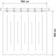 Купить Шторка для ванной комнаты Iddis B12P118i11 180х180 (b12p118i11) по цене 1390 руб., в Санкт-Петебруге в интернет магазине 100-Систем, а также дургие товары IDDIS из раздела Шторки для ванной и Карнизы Шторки Коврики