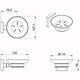 Купить Мыльница Azario RINA Подвесной монтаж, Хром  (az-87008) по цене 1005.33 руб., в Санкт-Петебруге в интернет магазине 100-Систем, а также дургие товары Azario из раздела Мыльницы и Мыльницы и дозаторы жидкого мыла