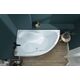 Купить Акриловая ванна Aquanet Graciosa 150x90 L (с каркасом) (205325) по цене 26200 руб., в Санкт-Петебруге в интернет магазине 100-Систем, а также дургие товары AQUANET из раздела Акриловые ванны и Ванны