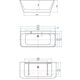 Купить Акриловая ванна Aquanet Family Perfect 170x75 13775 Gloss Finish (13775-gw) по цене 107730 руб., в Санкт-Петебруге в интернет магазине 100-Систем, а также дургие товары AQUANET из раздела Акриловые ванны и Ванны