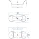 Купить Акриловая ванна Aquanet Family Smart 170x78 88778 Gloss Finish (88778-gw) по цене 82543.5 руб., в Санкт-Петебруге в интернет магазине 100-Систем, а также дургие товары AQUANET из раздела Акриловые ванны и Ванны