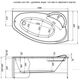Купить Акриловая ванна Aquanet Jersey 170x90 R (с каркасом) (205329) по цене 28037 руб., в Санкт-Петебруге в интернет магазине 100-Систем, а также дургие товары AQUANET из раздела Акриловые ванны и Ванны