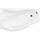 Купить Акриловая ванна Aquanet Palma 170x90/60 L (с каркасом) (205737) по цене 36788 руб., в Санкт-Петебруге в интернет магазине 100-Систем, а также дургие товары AQUANET из раздела Акриловые ванны и Ванны