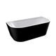 Купить Ванна акриловая Vincea VBT-421-1700MB, 1700*800*580, цвет черн. мат., щелевой перелив, слив белый, , шт (vbt-421-1700mb) по цене 101200 руб., в Санкт-Петебруге в интернет магазине 100-Систем, а также дургие товары Vincea из раздела Акриловые ванны и Ванны