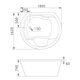 Купить Акриловая ванна Gemy G9053B 185х162 с гидромассажем (g9053 b) по цене 187200 руб., в Санкт-Петебруге в интернет магазине 100-Систем, а также дургие товары GEMY из раздела Гидромассажные ванны и Ванны