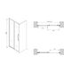 Купить Душевая дверь ABBER Schwarzer Diamant AG30160BMH (ag30160bmh) по цене 37800 руб., в Санкт-Петебруге в интернет магазине 100-Систем, а также дургие товары ABBER из раздела Душевые двери и Душевые двери, перегородки