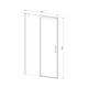 Купить Душевая дверь Dice VDS-4D140CL, 1400, хром, стекло прозрачное, , шт (vds-4d140cl) по цене 27120 руб., в Санкт-Петебруге в интернет магазине 100-Систем, а также дургие товары Vincea из раздела Душевые двери и Душевые двери, перегородки