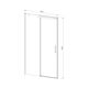 Купить Душевая дверь Dice VDS-4D160CL, 1600, хром, стекло прозрачное, , шт (vds-4d160cl) по цене 29700 руб., в Санкт-Петебруге в интернет магазине 100-Систем, а также дургие товары Vincea из раздела Душевые двери и Душевые двери, перегородки