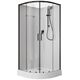 Купить Душевая кабина Aquanet Passion EVO R black 90x90 набор 1 (00267256) по цене 54380 руб., в Санкт-Петебруге в интернет магазине 100-Систем, а также дургие товары AQUANET из раздела Душевые кабины и Душевые кабины и ограждения