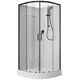 Купить Душевая кабина Aquanet Passion EVO R black 90x90 набор 1 (00267256) по цене 54380 руб., в Санкт-Петебруге в интернет магазине 100-Систем, а также дургие товары AQUANET из раздела Душевые кабины и Душевые кабины и ограждения