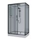 Купить Душевая кабина Niagara Premium NG-6912-01QL BLACK (ng-6912-01ql black) по цене 79300 руб., в Санкт-Петебруге в интернет магазине 100-Систем, а также дургие товары NIAGARA из раздела Душевые кабины и Душевые кабины и ограждения