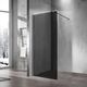 Купить Душевая перегородка Walk-In VSW-1H800CGGM, 800*2000, вороненая сталь, стекло тонированное, , шт (vsw-1h800cggm) по цене 19450 руб., в Санкт-Петебруге в интернет магазине 100-Систем, а также дургие товары Vincea из раздела Душевые перегородки и Душевые двери, перегородки
