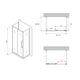 Купить Душевой уголок ABBER Schwarzer Diamant AG30100BH-S60B-S60B (ag30100bh-s60b-s60b) по цене 52164 руб., в Санкт-Петебруге в интернет магазине 100-Систем, а также дургие товары ABBER из раздела Душевые ограждения и Душевые кабины и ограждения