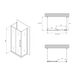 Купить Душевой уголок ABBER Schwarzer Diamant AG30100BMH-S70BM-S70BM (ag30100bmh-s70bm-s70bm) по цене 54810 руб., в Санкт-Петебруге в интернет магазине 100-Систем, а также дургие товары ABBER из раздела Душевые ограждения и Душевые кабины и ограждения
