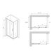 Купить Душевой уголок ABBER Schwarzer Diamant AG30110B5-S60B5 (ag30110b5-s60b5) по цене 33390 руб., в Санкт-Петебруге в интернет магазине 100-Систем, а также дургие товары ABBER из раздела Душевые ограждения и Душевые кабины и ограждения