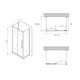 Купить Душевой уголок ABBER Schwarzer Diamant AG30140BH-S60B-S60B (ag30140bh-s60b-s60b) по цене 57204 руб., в Санкт-Петебруге в интернет магазине 100-Систем, а также дургие товары ABBER из раздела Душевые ограждения и Душевые кабины и ограждения