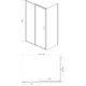 Купить Душевой уголок Azario Milton 120х80 AZ-ND1131 L 1200 BLACK левый (az-nd1131-l 1200 black) по цене 33759 руб., в Санкт-Петебруге в интернет магазине 100-Систем, а также дургие товары Azario из раздела Душевые ограждения и Душевые кабины и ограждения