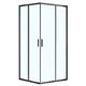 Купить Душевой уголок Azario Milton 90х90 AZ-ND1142 900 Black (az-nd1142 900 black) по цене 34596 руб., в Санкт-Петебруге в интернет магазине 100-Систем, а также дургие товары Azario из раздела Душевые ограждения и Душевые кабины и ограждения