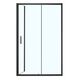Купить Душевой уголок Azario Milton 120х80 AZ-ND1131 R 1200 BLACK правый (az-nd1131-r 1200 black) по цене 33759 руб., в Санкт-Петебруге в интернет магазине 100-Систем, а также дургие товары Azario из раздела Душевые ограждения и Душевые кабины и ограждения