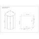 Купить Душевой уголок Scala VSQ-2SC100CL, 1000*1000, хром, стекло прозрачное, , шт (vsq-2sc100cl) по цене 28280 руб., в Санкт-Петебруге в интернет магазине 100-Систем, а также дургие товары Vincea из раздела Душевые ограждения и Душевые кабины и ограждения