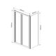 Купить Душевой уголок Garda VSR-1G8090CL, 900*800, хром, стекло прозрачное, , шт (vsr-1g8090cl) по цене 40400 руб., в Санкт-Петебруге в интернет магазине 100-Систем, а также дургие товары Vincea из раздела Душевые ограждения и Душевые кабины и ограждения