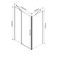 Купить Душевой уголок Orta VSR-1O9012CL, 1200*900, хром, стекло прозрачное, , шт (vsr-1o9012cl) по цене 53260 руб., в Санкт-Петебруге в интернет магазине 100-Систем, а также дургие товары Vincea из раздела Душевые ограждения и Душевые кабины и ограждения