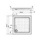 Купить Поддон для душа акриловый VST-3AS-1010, 1000*1000*150, , шт (vst-3as-1010) по цене 21410 руб., в Санкт-Петебруге в интернет магазине 100-Систем, а также дургие товары Vincea из раздела Квадратные и Душевые поддоны