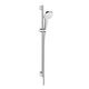 Купить Душевой гарнитур Hansgrohe Croma Select E 26594400 Хром Белый (26594400) по цене 14382.32 руб., в Санкт-Петебруге в интернет магазине 100-Систем, а также дургие товары HANSGROHE из раздела Душевые гарнитуры и Душевые стойки, системы, панели, гарнитуры