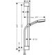 Купить Душевой гарнитур Hansgrohe Pulsify Select Relaxation 24160000 Хром (24160000) по цене 16234.3 руб., в Санкт-Петебруге в интернет магазине 100-Систем, а также дургие товары HANSGROHE из раздела Душевые гарнитуры и Душевые стойки, системы, панели, гарнитуры