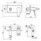 Купить Смеситель Lemark Bronx LM3720GM с гигиеническим душем, встраиваемый (lm3720gm) по цене 23900 руб., в Санкт-Петебруге в интернет магазине 100-Систем, а также дургие товары LEMARK из раздела Гигиенический душ со смесителем и Гигиенический душ