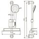 Купить Душевой гарнитур Dorff Prime D0140000 (d0140000) по цене 5390 руб., в Санкт-Петебруге в интернет магазине 100-Систем, а также дургие товары Dorff из раздела Душевые гарнитуры и Душевые стойки, системы, панели, гарнитуры