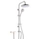 Купить Душевой гарнитур Paini RS White (50cr191b0rs1p3) по цене 11550 руб., в Санкт-Петебруге в интернет магазине 100-Систем, а также дургие товары Paini из раздела Душевые гарнитуры и Душевые стойки, системы, панели, гарнитуры