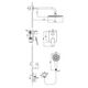 Купить Смеситель Lemark Bronx LM3729GM для ванны и душа, встраиваемый (lm3729gm) по цене 45770 руб., в Санкт-Петебруге в интернет магазине 100-Систем, а также дургие товары LEMARK из раздела Душевые комплекты встраиваемого монтажа и Душевые комплекты встраиваемого монтажа