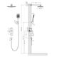 Купить Душевая система Timo Helmi SX-4069/03SM скрытого монтажа, черный (sx-4069/03sm) по цене 42102 руб., в Санкт-Петебруге в интернет магазине 100-Систем, а также дургие товары TIMO из раздела Душевые комплекты встраиваемого монтажа и Душевые комплекты встраиваемого монтажа